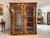 Biedermeier Walnut Display Cabinet For Sale - Image 3 of 18
