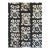 Schumacher Jakarta Linen Print Graphite Fabric 174630 1 7/8 Yards For Sale