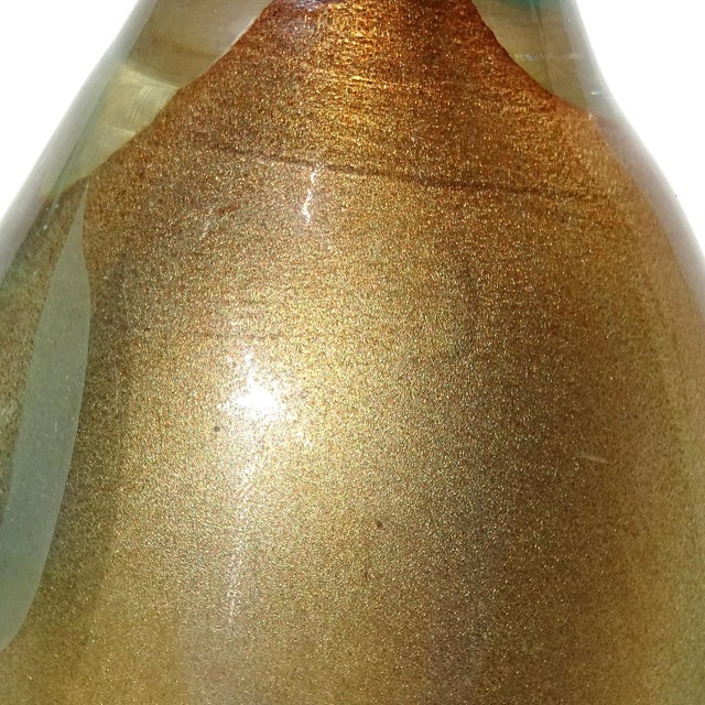 Mid 20th Century Murano Italian Art Glass Vintage Sommerso Red Dog Copper Aventurine Flecks Paperweight Figurine Sculpture For Sale - Image 5 of 8