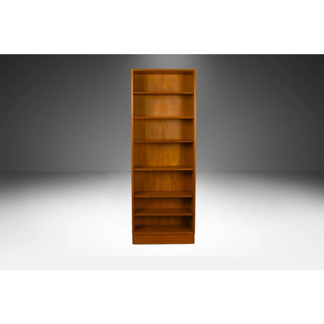 Mid Century Teak Tall Bookcase 77″ Tall Hundevad & Co., Denmark For Sale - Image 10 of 16