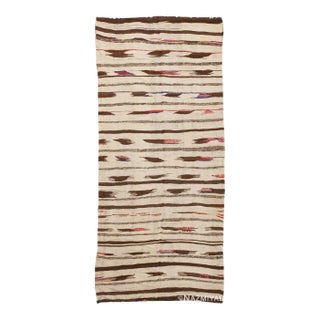 Nazmiyal Collection Tribal Flatweave Vintage Moroccan Kilim Rug For Sale