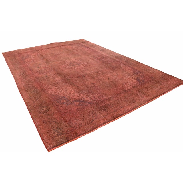 Vintage Middle Eastern Hand-Knotted Rug For Sale - Image 3 of 8