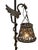 1910s 1910s Spanish Revival Cast Bronze Davenport Accent Floor Lamps with Flying Dragons, Twisted Tails - Restored Rewired For Sale - Image 5 of 16
