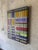 Op Art Vintage Signed Geometric Op Art Painting, in the Style of Yaacov Agam For Sale - Image 3 of 7