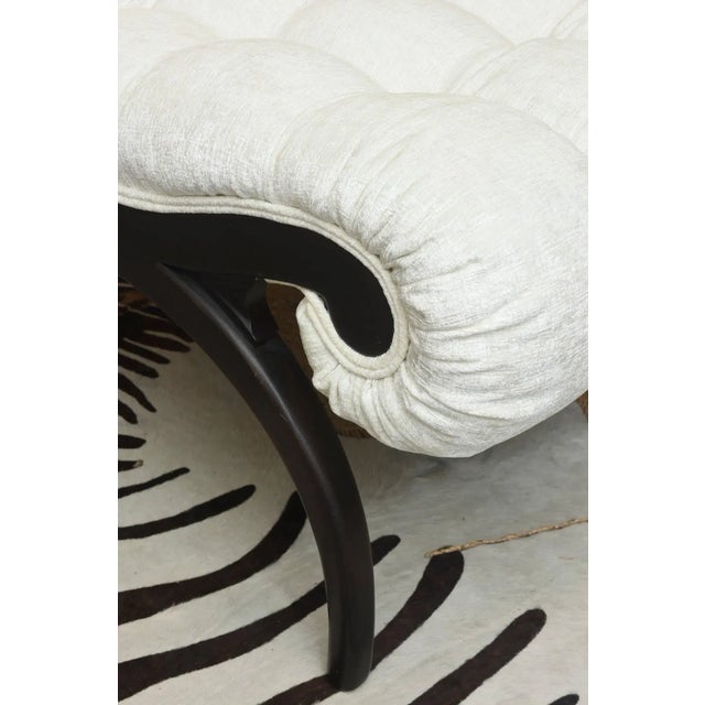 These armless, wide and extremely comfortable newly restored RARE Grosfeld House Hollywood Regency 1960s dramatic and sexy...