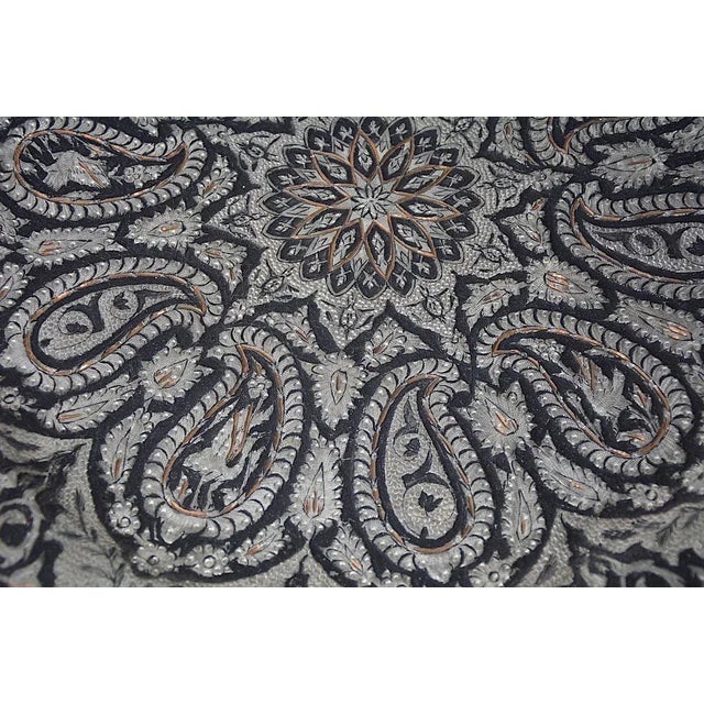 Rare large antique copper tablet / plate with engraving Very elaborately handled hand and in a new condition.