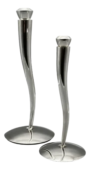 Candleholders in 925 Silver from Pomelato Milano, Set of 2