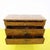 Wooden Chest of Drawers with Three Drawers and Burl Finish For Sale - Image 9 of 14