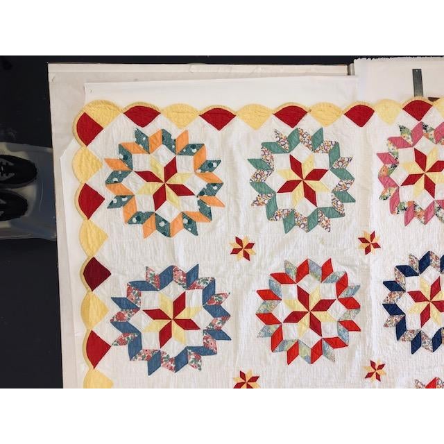 American Early 20th Century American Quilt For Sale - Image 3 of 7