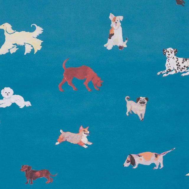 Created in collaboration with artist Happy Menocal, Dogs is a playful, painterly design—and a delightful conversation...