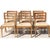 Includes 5 side chairs and 1 armchair Measures: Armchairs 23" W x 18" x 32" H Seat H 17.25", arm H 25.25" Side chairs 20"...