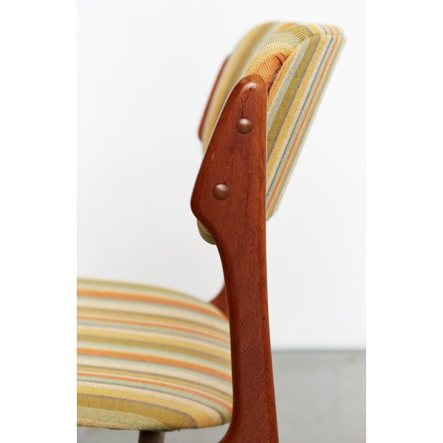 Beige No. 49 Dining Chairs by Erik Buch for O. D. Møbler, 1970s, Set of 4 For Sale - Image 8 of 16