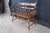 Mid 20th Century Mid 20th Century Tell City Hitchcock Style Maple Rumford & Gold Stenciled Spindle Back Bench For Sale - Image 5 of 15