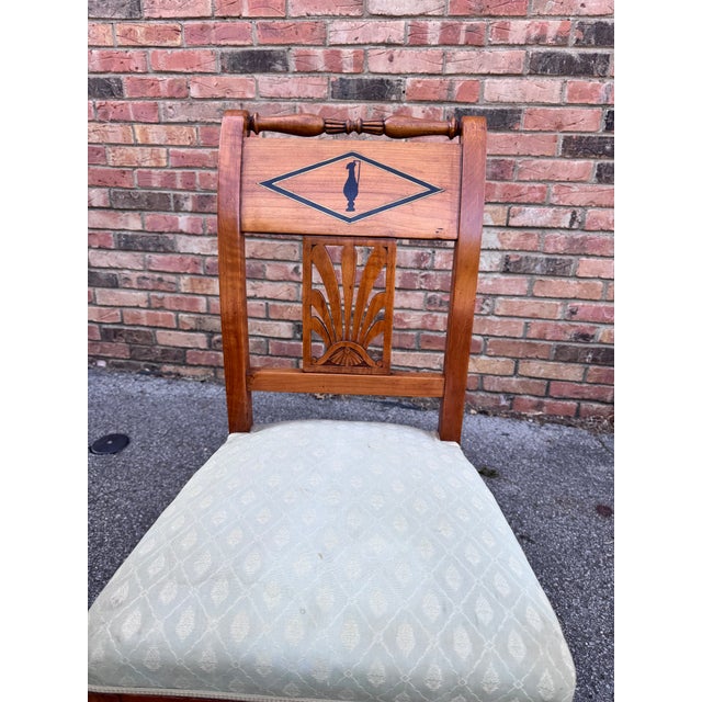 Brown 19th Century French Side Chair Chair Ready for Your Fabric For Sale - Image 8 of 11
