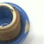 Vintage Slim Blue Ceramic Vessel Curation - Group of 3 For Sale - Image 4 of 11
