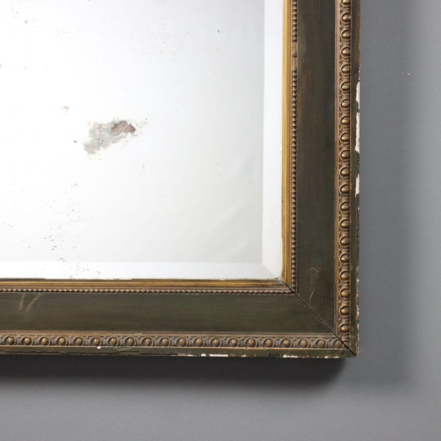 Goldenrod Neoclassical Style Italian Mirror in Wood, 1900s For Sale - Image 8 of 10