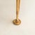Metal Vintage Italian Gilt Bronze Desk or Dining Table with Smoked Glass Top For Sale - Image 7 of 11