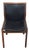 Black Leatherette Chair, 1980s For Sale