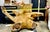 Wood Beautiful Monkey Pod Root Slab/Table For Sale - Image 7 of 8