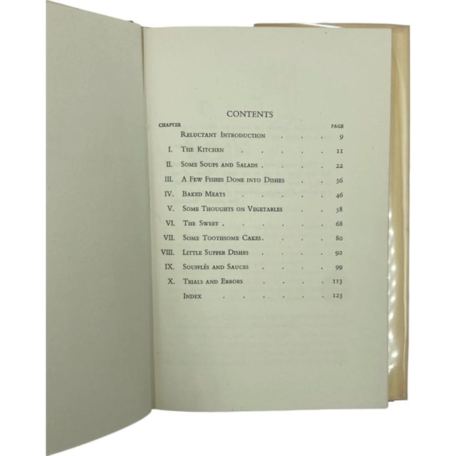 Paper The Reluctant Cook by Ethelind Fearon 1957 Hardcover Book For Sale - Image 7 of 13