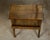 English Georgian Period 18th Century Oak Side Table with Carved Apron and Drawer For Sale - Image 10 of 12