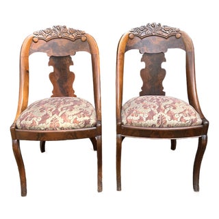Rococo Revival Side Chairs For Sale