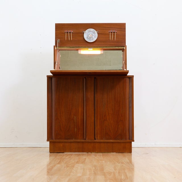 1960s English Teak Liquor Cabinet by Sureline For Sale In Los Angeles - Image 6 of 12