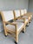 Vintage Henry Link Wrapped Rattan Dining Armchairs on Casters – Palm Beach Style | Set of 4 For Sale In Naples, FL - Image 6 of 12