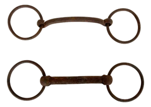 1900s Antique Horse Bits, Set of 2