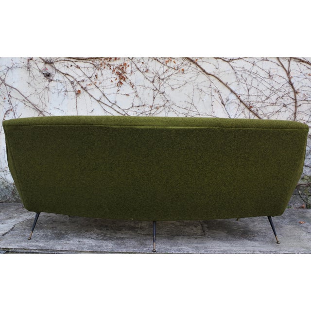 Curved Sofa by Gigi Radice for Minotti, 1950s For Sale - Image 12 of 14