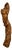 Female Sculpture Carved from a Tree Stump, 20th Century, 1960s, Wood For Sale