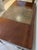 Burnt Umber 1930s French Art Deco Walnut Writing Desk With Leather Top Insert For Sale - Image 8 of 14
