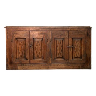 18th Century Walnut Sideboard For Sale