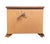 Singer Furniture Solid Oak Mediterranean Spanish Revival 39" Lighted Display Flip Top Server Buffet 6394-252 For Sale - Image 13 of 16