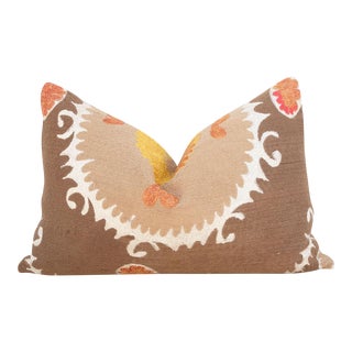 Fireside Suzani Lumbar Pillow For Sale