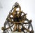 Mid 20th Century Mid 20th Century Mid Centry Modern Large Italian Pendant Bronze Oxide Gilt Ornate Metal Light Fixture Chandelier For Sale - Image 5 of 18