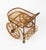 Midcentury French Riviera Serving Bar Cart in Bamboo and Rattan, Italy, 1950s For Sale - Image 13 of 18