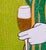 "Why Does My Drink Taste Funny", Acrylic on Canvas Painting, 2021 For Sale - Image 4 of 4