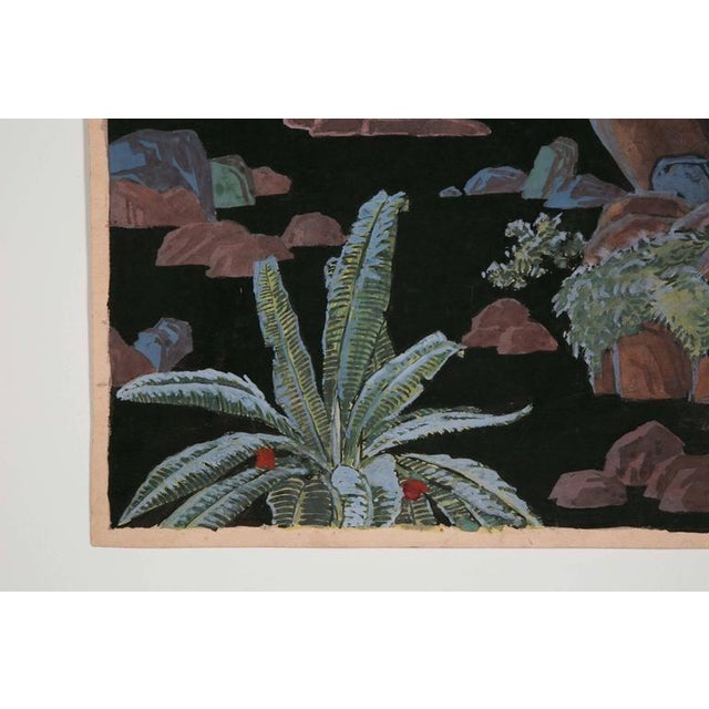Wallpaper Design, France, 1920s For Sale - Image 3 of 5