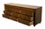 Wood American of Martinsville Banded Walnut British Imperial 80" Triple Dresser 6106-2 For Sale - Image 7 of 12
