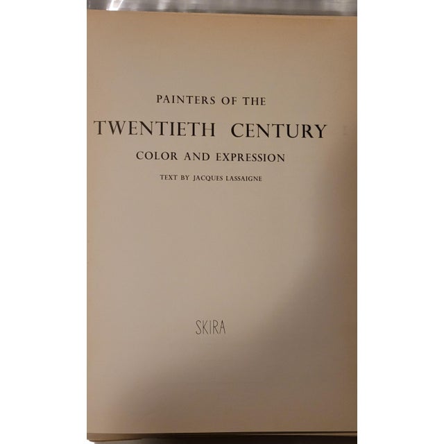 Surrealism Rare HTF Authentic Original Matisse Color Plate/Lithograph "Girl on a Red Background " Skira Publisher-Artist's Private Collection For Sale - Image 3 of 6