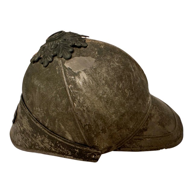 Antique European Military Metal Helmet For Sale