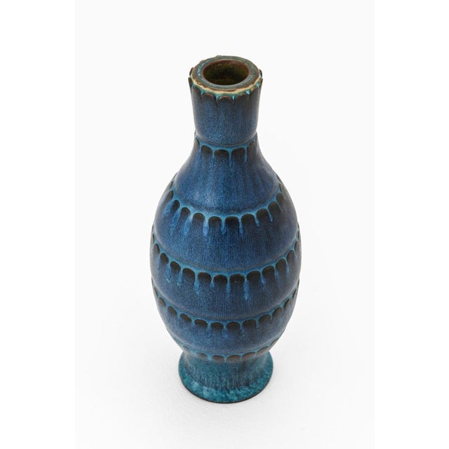 Vase in Ceramic by Wilhelm Kåge, 1950s For Sale - Image 6 of 7
