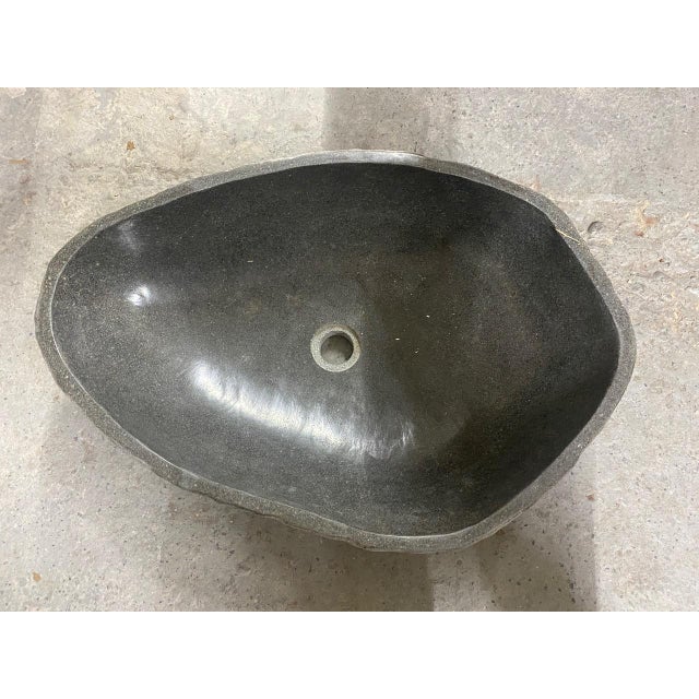 Andrianna Shamaris River Rock Vessel For Sale - Image 11 of 18