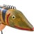 Contemporary Folk Art Fish Decoys by Ronald Derrow Set of 2 For Sale - Image 9 of 18