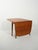 1950s Scandinavian Folding Table with Two Extensions, 1950s For Sale - Image 5 of 13
