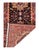 Traditional Pasargad DC Fine Hand Knotted Navy Blue Runner Rug For Sale - Image 3 of 4