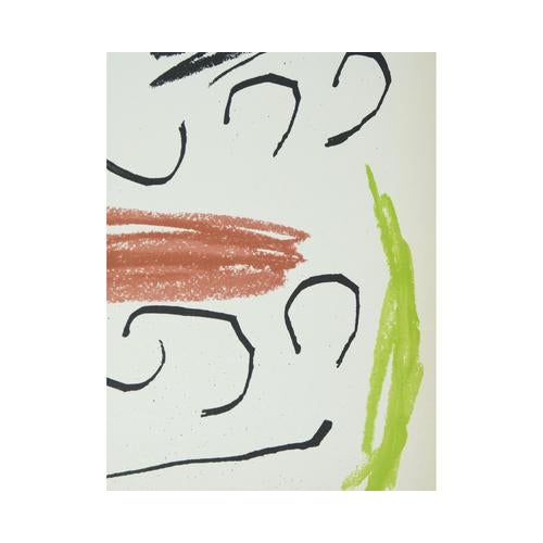 Modern Joan Miro, Obra Inedita Recent V, Original Lithograph For Sale - Image 3 of 5