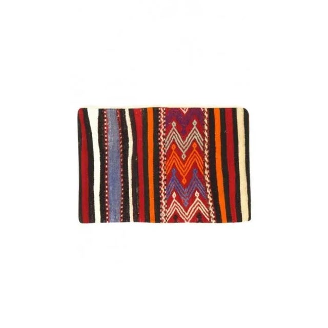 Traditional Vintage Hand Knotted K31 Pillow 16" X 24" For Sale - Image 3 of 3