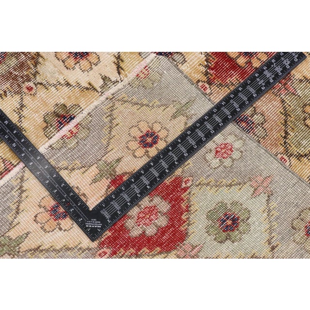 Vintage Turkish Sivas Rug - 04'02 X 07'03 For Sale In Dallas - Image 6 of 10